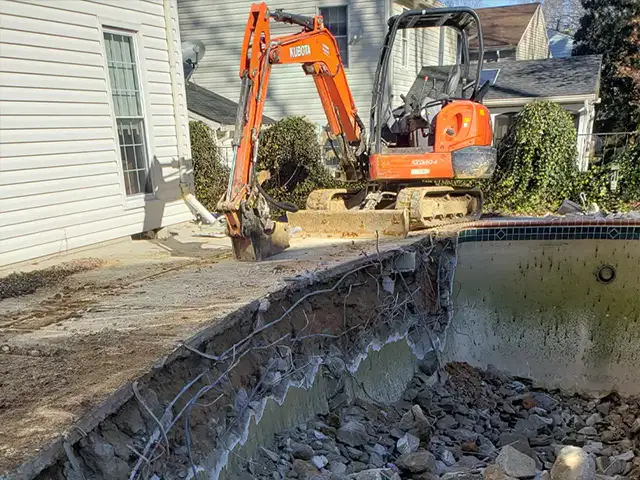 Full Pool Removal Dallas Fort Worth - Remove A Pool DFW - Pool Demolition in Dallas