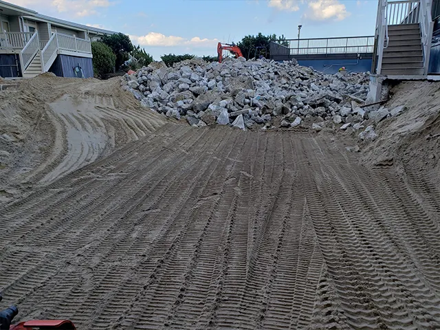 Hotel Debris Disposal in Dallas - Before - Remove A Pool DFW