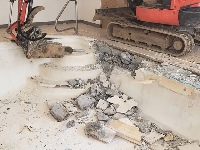 Indoor Swimming Pool Removal in Dallas Fort-Worth Texas - Remove A Pool DFW