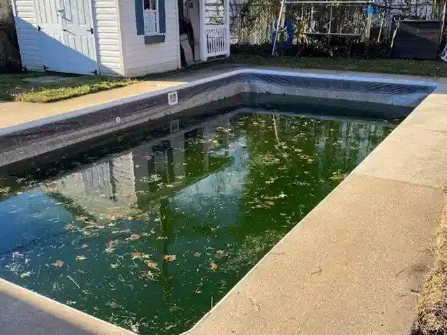 Removing an old pool because maintenance is difficult